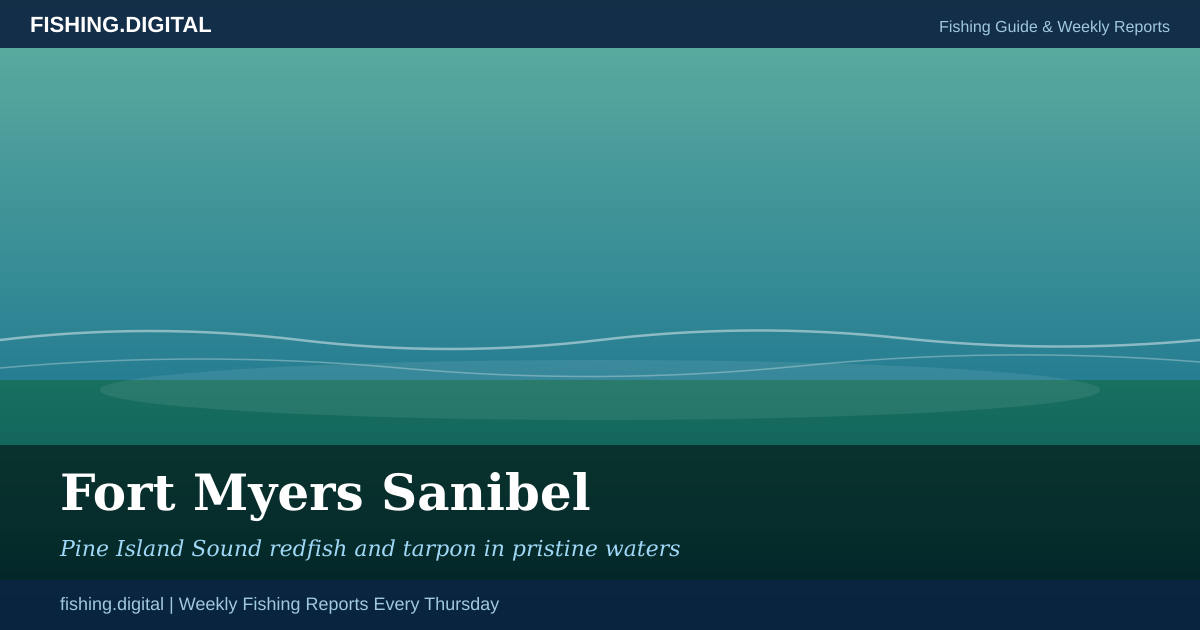 Fort Myers Sanibel fishing guide - species, hotspots, and weekly reports