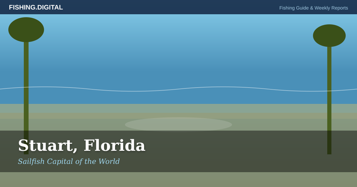 Stuart, Florida fishing — species, hotspots, and weekly reports