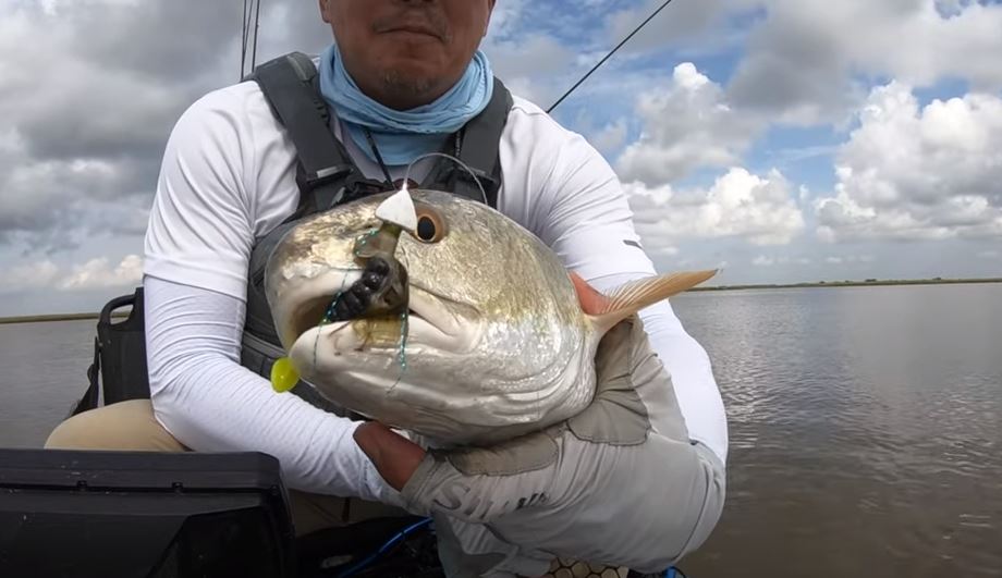 Catching redfish in Florida with DOA lures