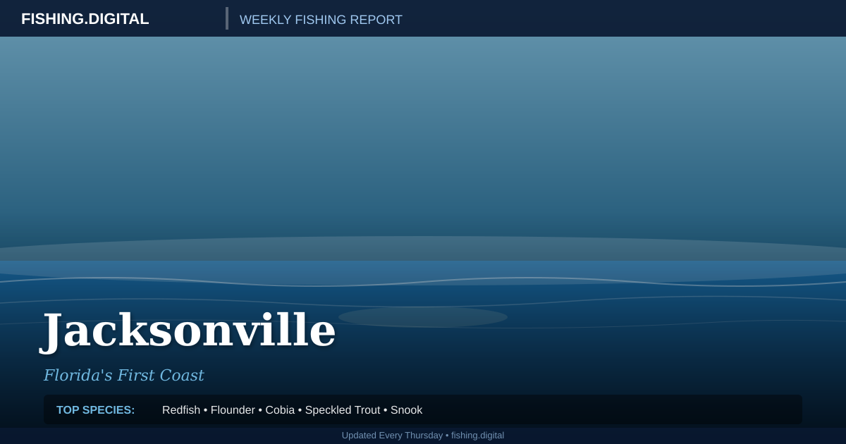 Jacksonville fishing report - Florida's First Coast