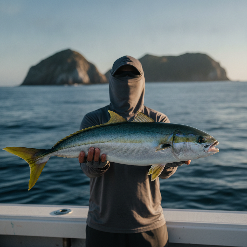 California yellowtail landed off the Coronado Islands — illustrative photo